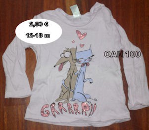 CAM100 - 12-18 MESES - 2,00 €