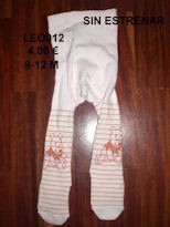 LEO012 - 9-12 MESES - 4,00 € - SIN ESTRENAR