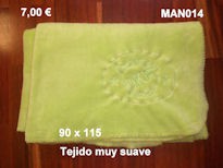 MAN013 - 7,00 € - 90 x 115 - Muy suave